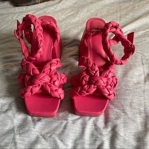 Sam Edelman Circus Pink Heeled Sandal